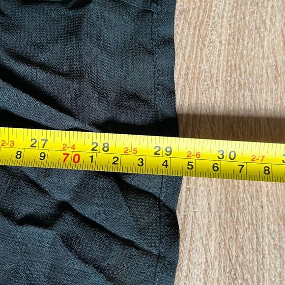 Vintage TADASHI Black Long Sleeve Open Sheer Light Jacket Top   Women's Size 4 - Picture 7 of 9
